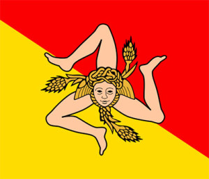 The Sicilian flag