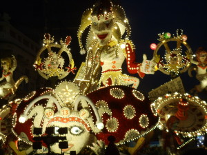 Carnival float in Acireale